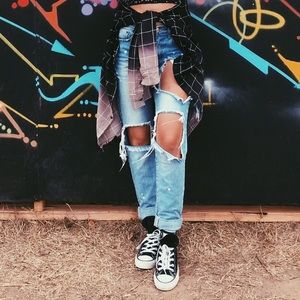 Ripped Jeans (SOLD) BOOHOO🙂